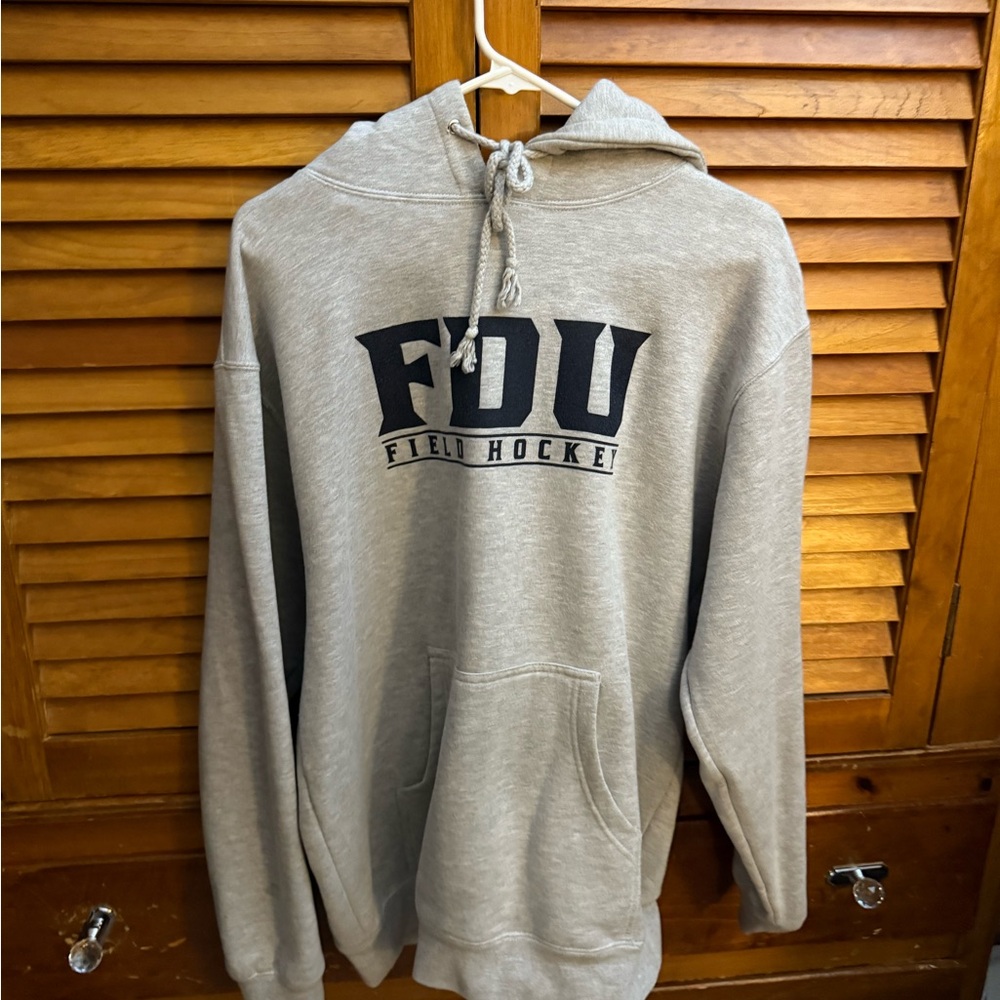 Gray FDU Field Hockey Hoodie